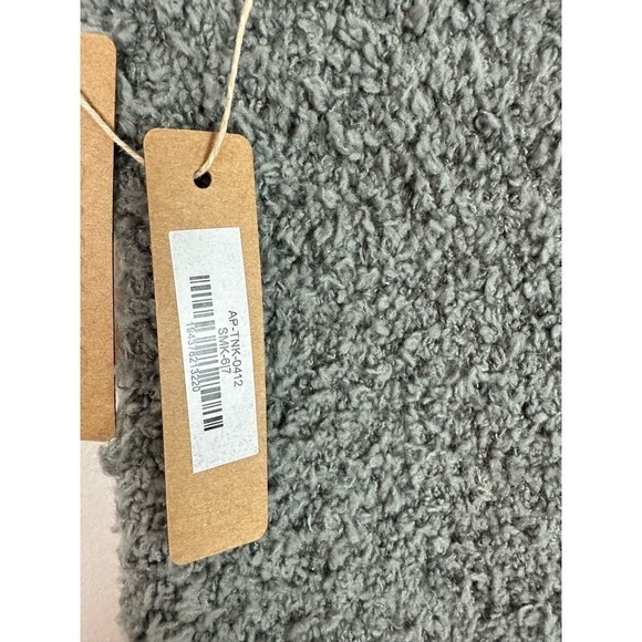 NWT SKIMS KIDS COZY TANK IN SMOKE 6/7 Youth retail: $35 - Picture 3 of 6